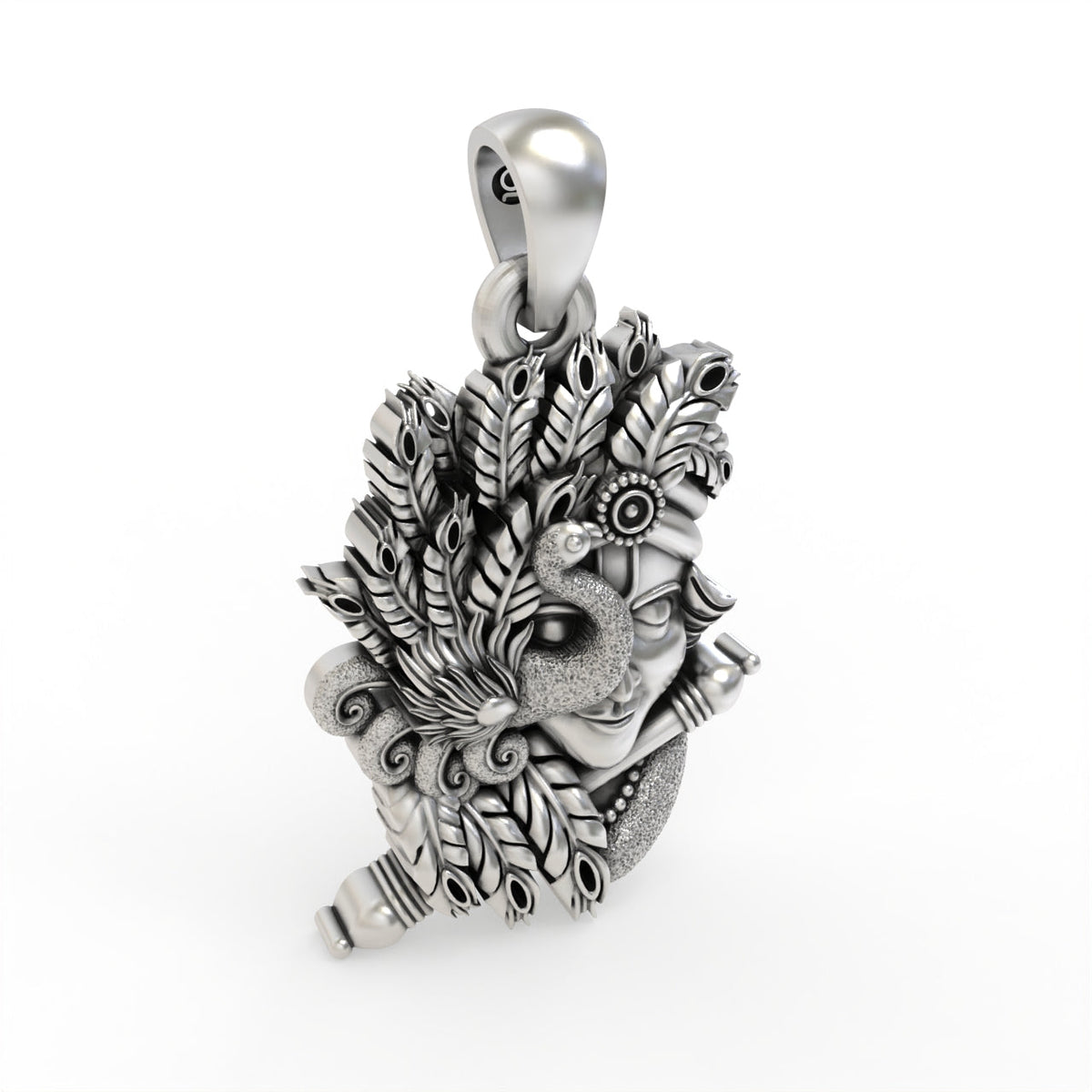 925 Silver Krishna Pendant for Babies & Kids | Mini Bal Krishna Jewellery – Shukan Jewellers