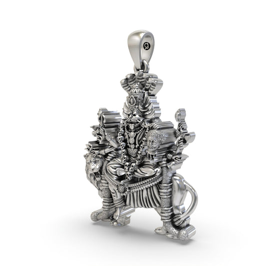 Pratyangira 925 Silver Pendant