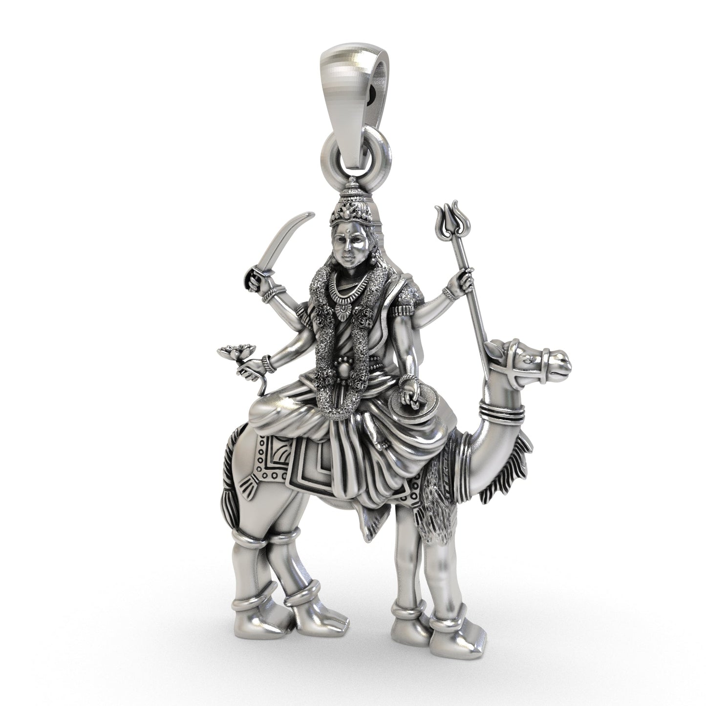 Sacred Momai Maa 925 Silver Pendant