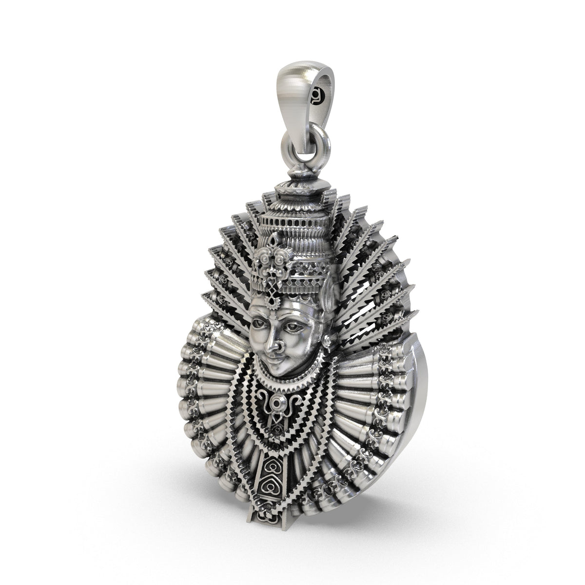 Divine Renuka Devi 925 Silver Pendant