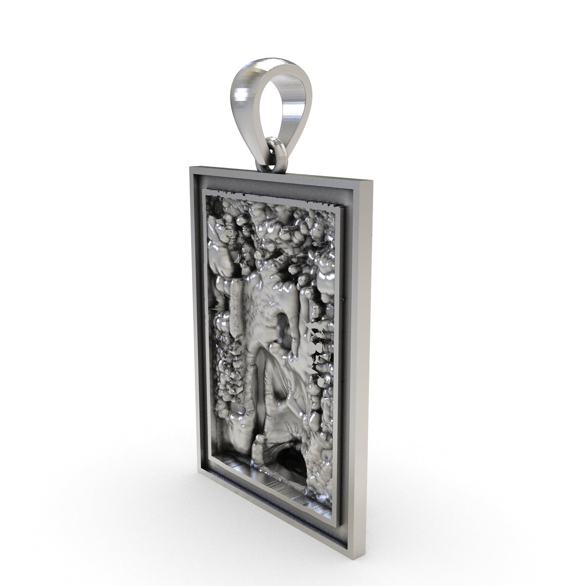 925 Silver Akkalkot Swami Samarth Pendant | Shree Swami Samarth Guru Maharaj – Shukan Jewellers
