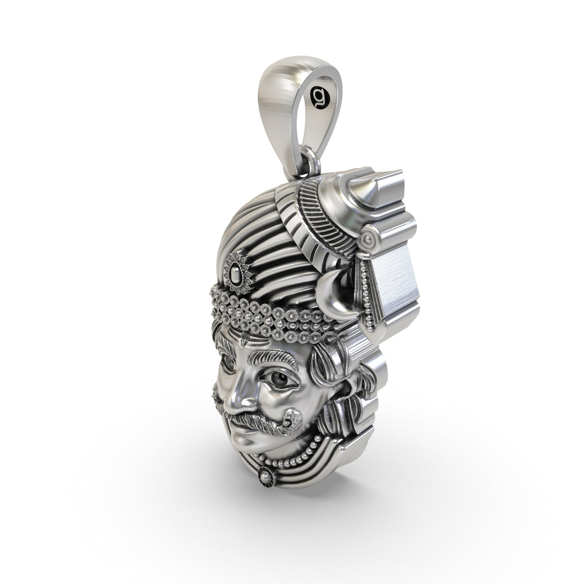 925 Silver Sudalai Madan Swamy Pendant | Tamil Kaval Deivam Spiritual Jewellery – Shukan Jewellers