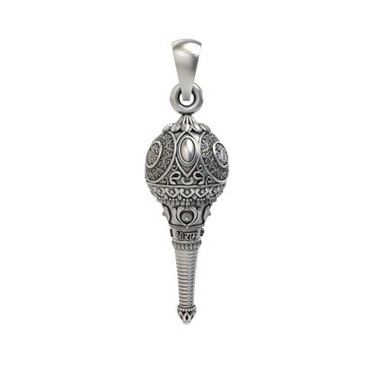 Hanumanji Gada 925 Silver Pendant