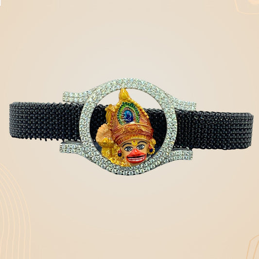 925 Silver Salangpur Hanumanji Bracelet | Kashtbhanjan Dev Jewelry