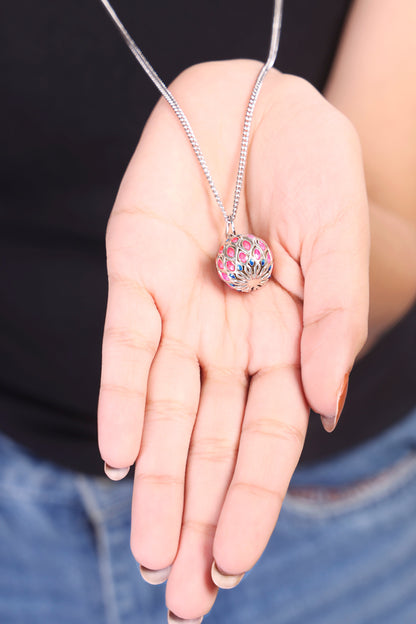 925 Silver Harmony Ball Pregnancy Pendant for Expecting Mothers