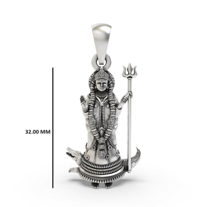 925 silver Maa Khodiyar locket design