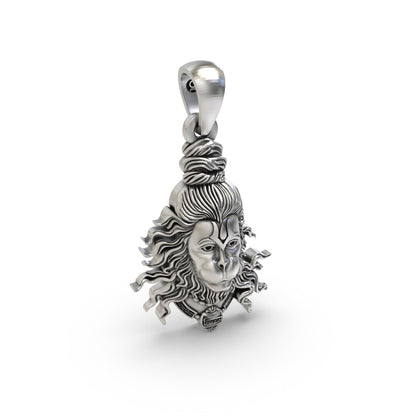 Hanumanji Face 925 Silver Pendant