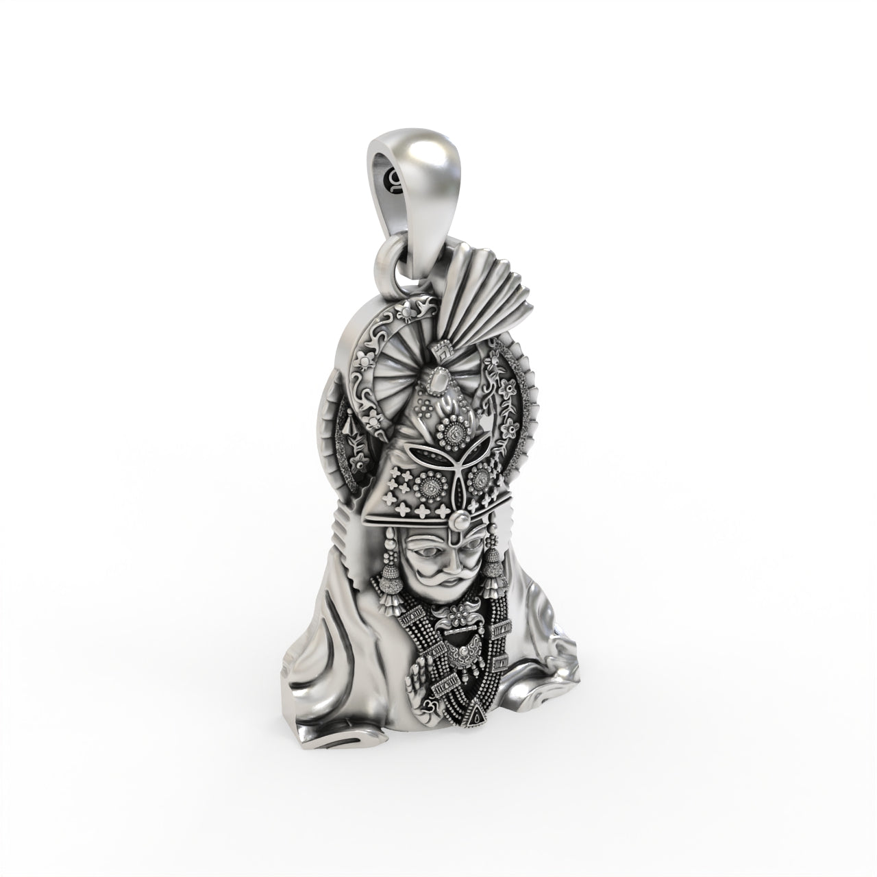 Handmade Ramapir 925 silver pendant design