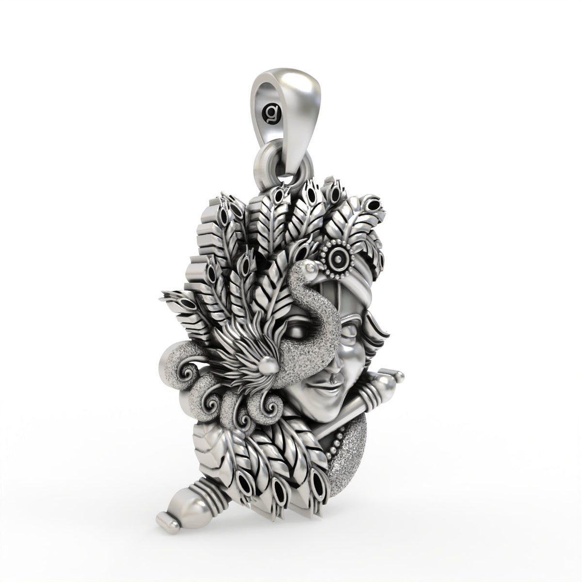 925 Silver Krishna Pendant for Babies & Kids | Mini Bal Krishna Jewellery – Shukan Jewellers