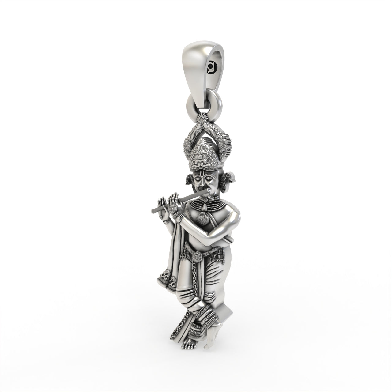 Shree Gopinathji pendant side craftsmanship