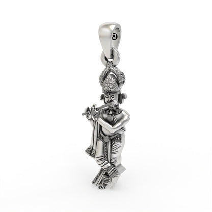 Shree Gopinathji pendant side craftsmanship