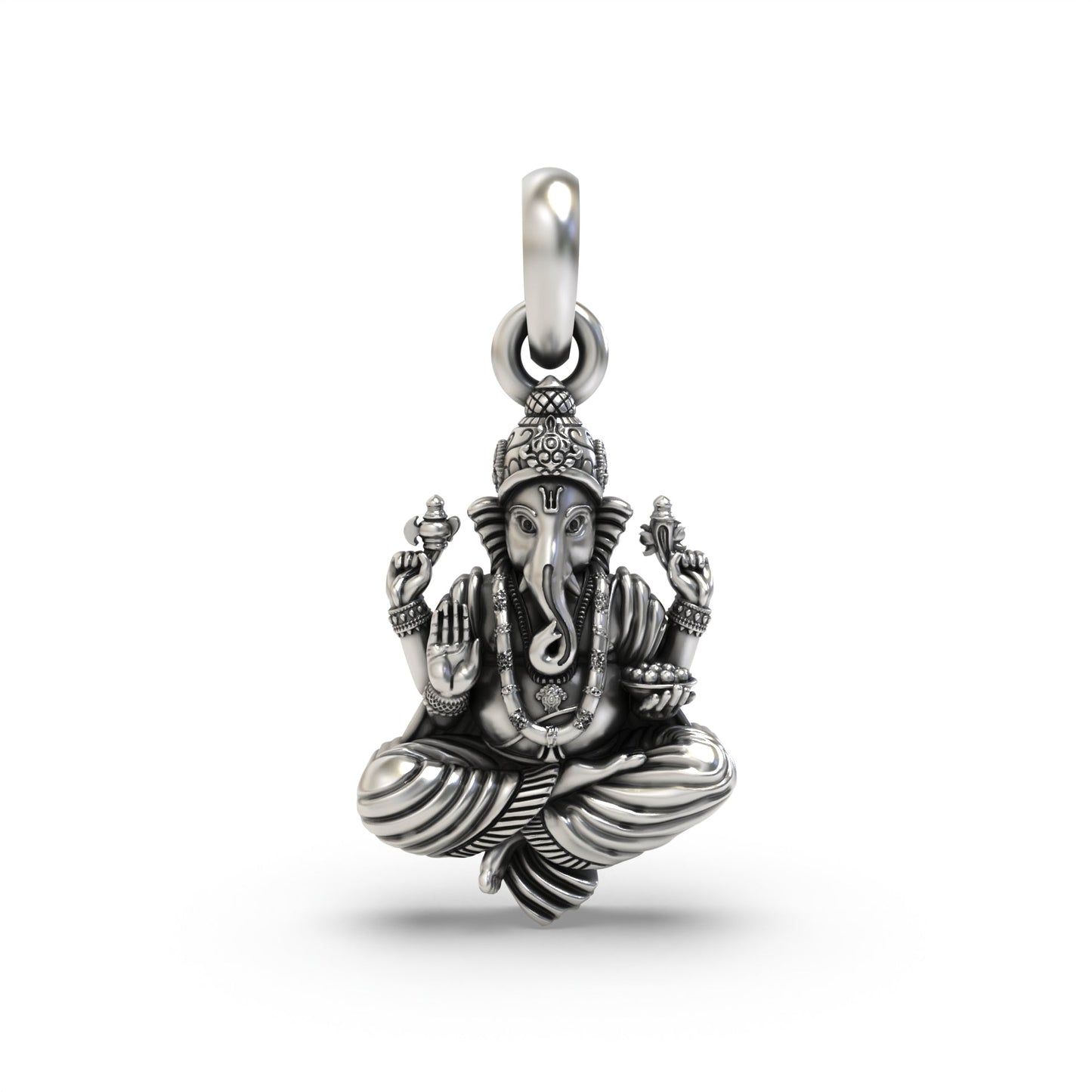 Lord Ganesha Pendant | 925 Sterling Silver