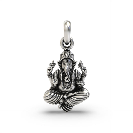 Lord Ganesha Pendant | 925 Sterling Silver