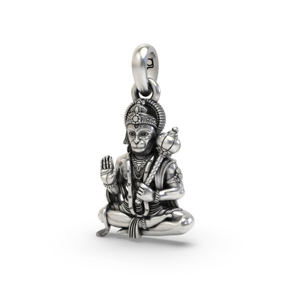 Hanumanji 925 Silver Pendant