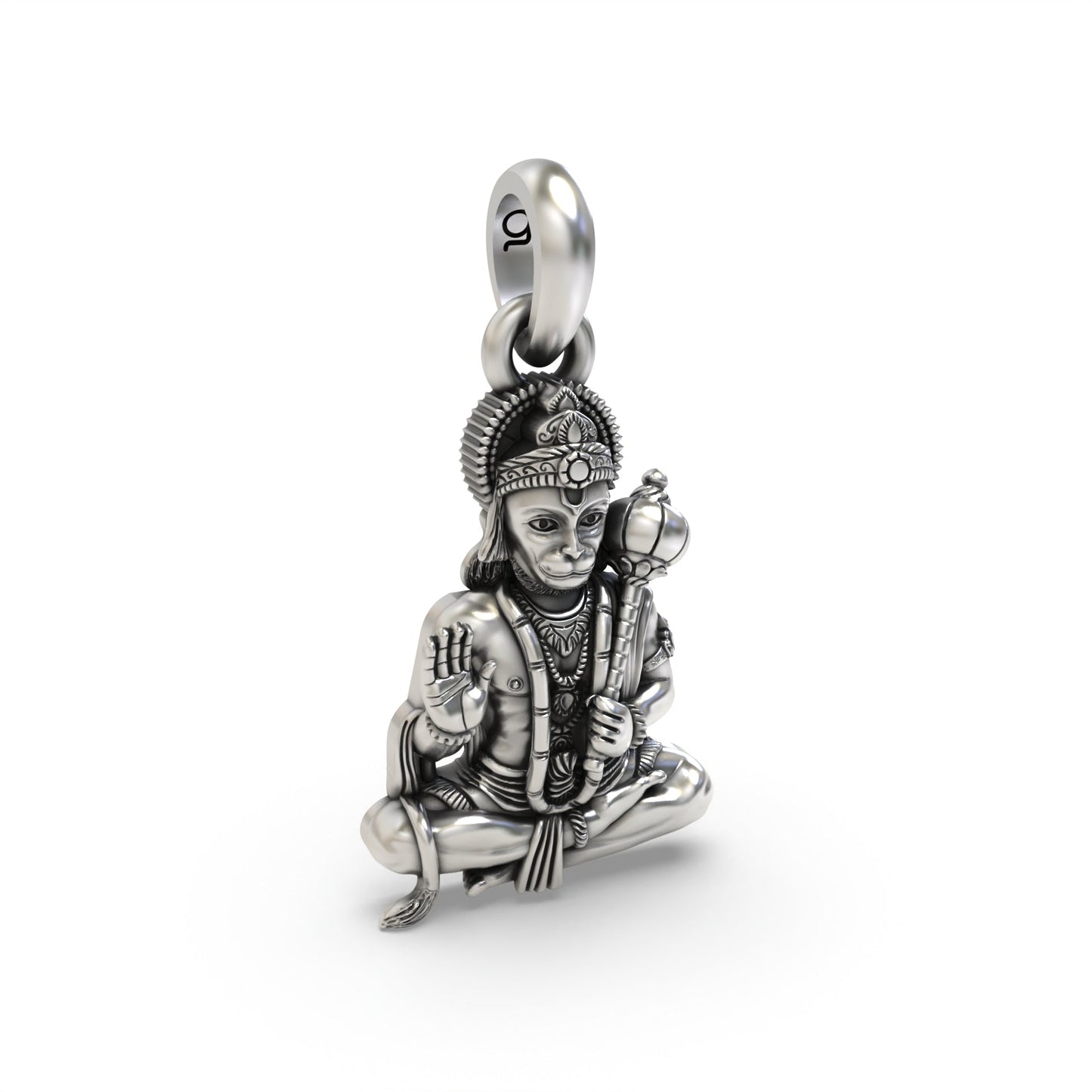 Hanumanji 925 Silver Pendant
