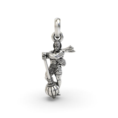 Standing Hanumanji 925 Silver Pendant