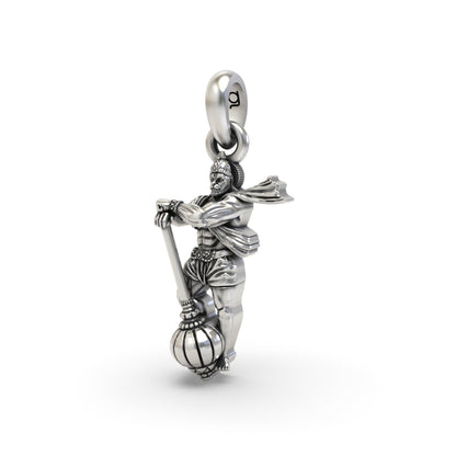 Standing Hanumanji 925 Silver Pendant