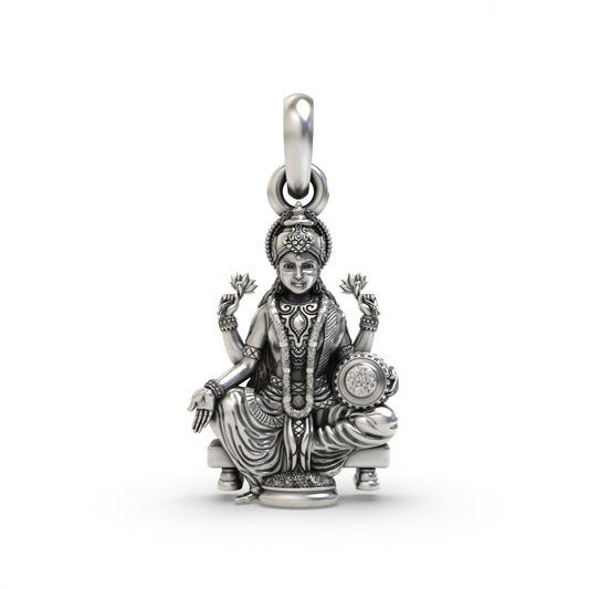 Lakshmiji Maa 925 Silver Pendant