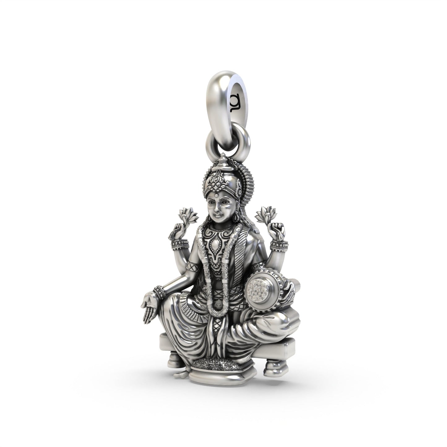 Lakshmiji Maa 925 Silver Pendant