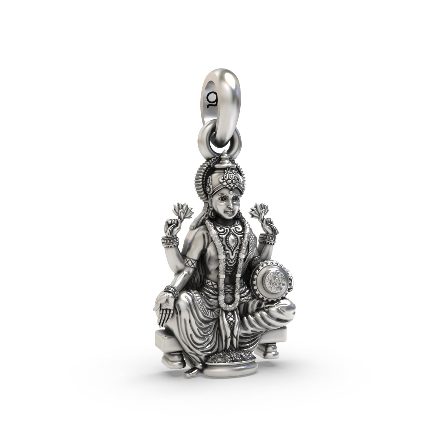 Lakshmiji Maa 925 Silver Pendant