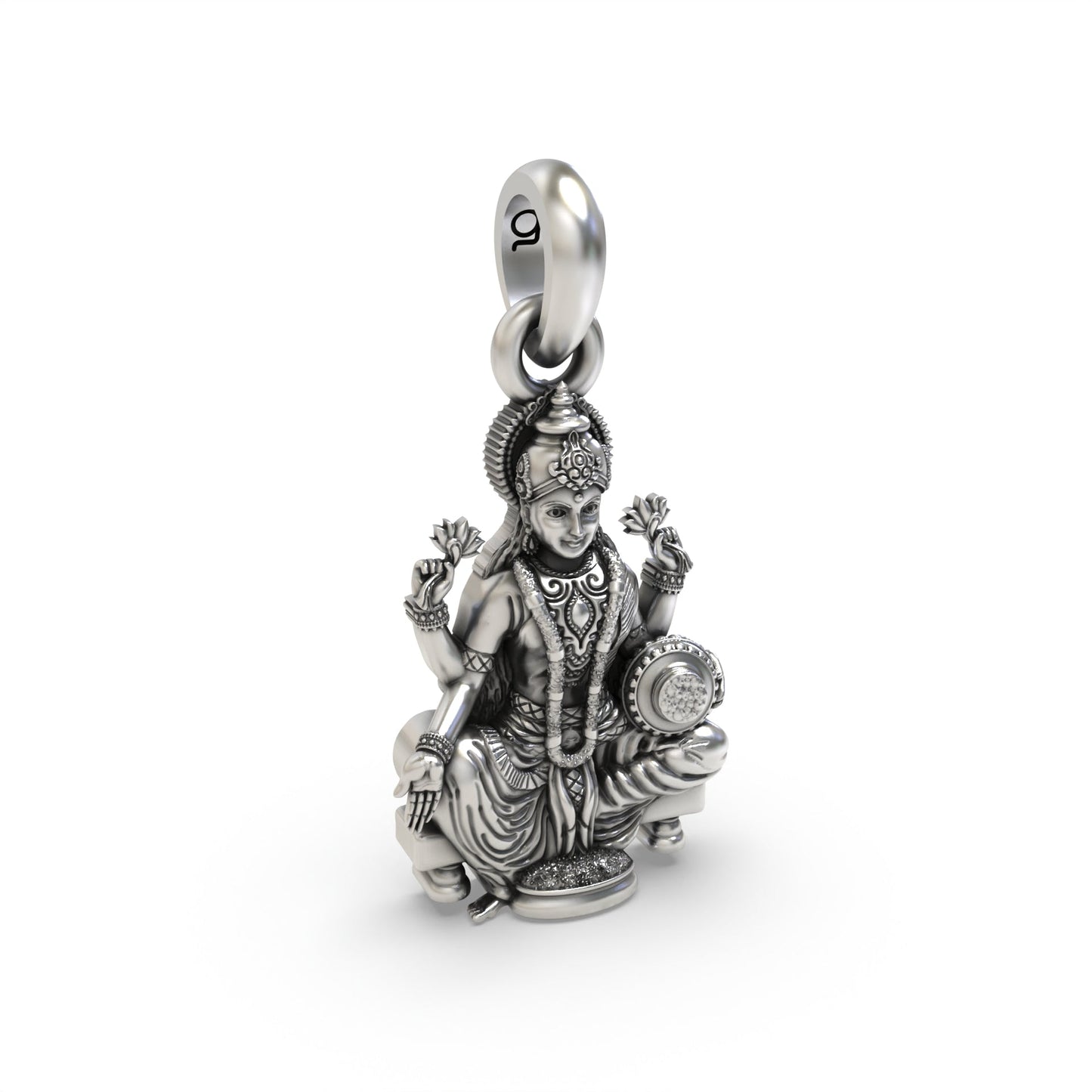 Lakshmiji Maa 925 Silver Pendant