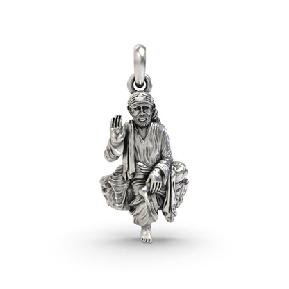 Sai Baba 925 Silver Pendant