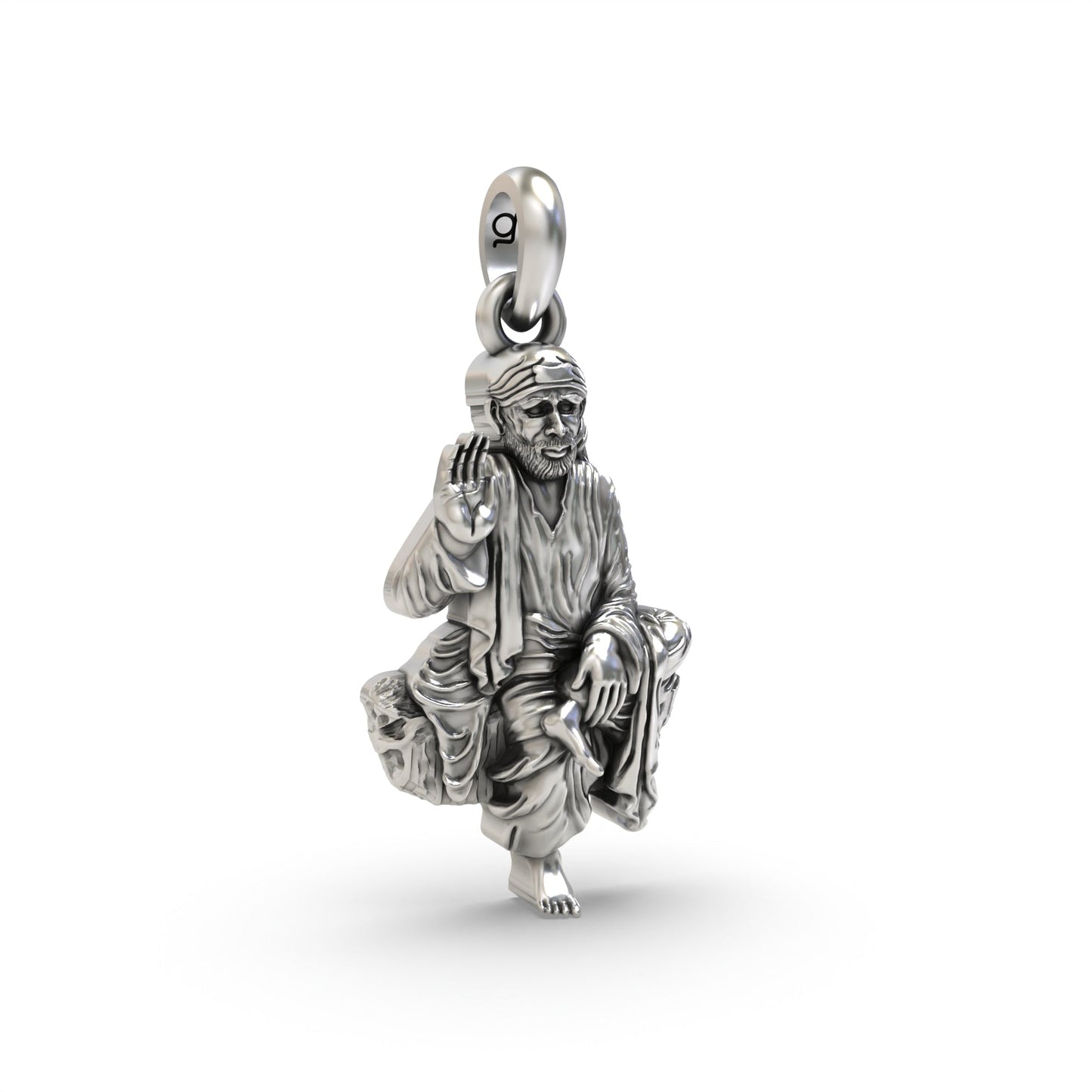 Sai Baba 925 Silver Pendant