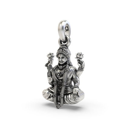 Lakshmi 925 Silver Pendant – Invoking Prosperity & Blessings