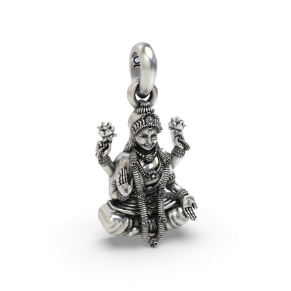 Lakshmi 925 Silver Pendant – Invoking Prosperity & Blessings