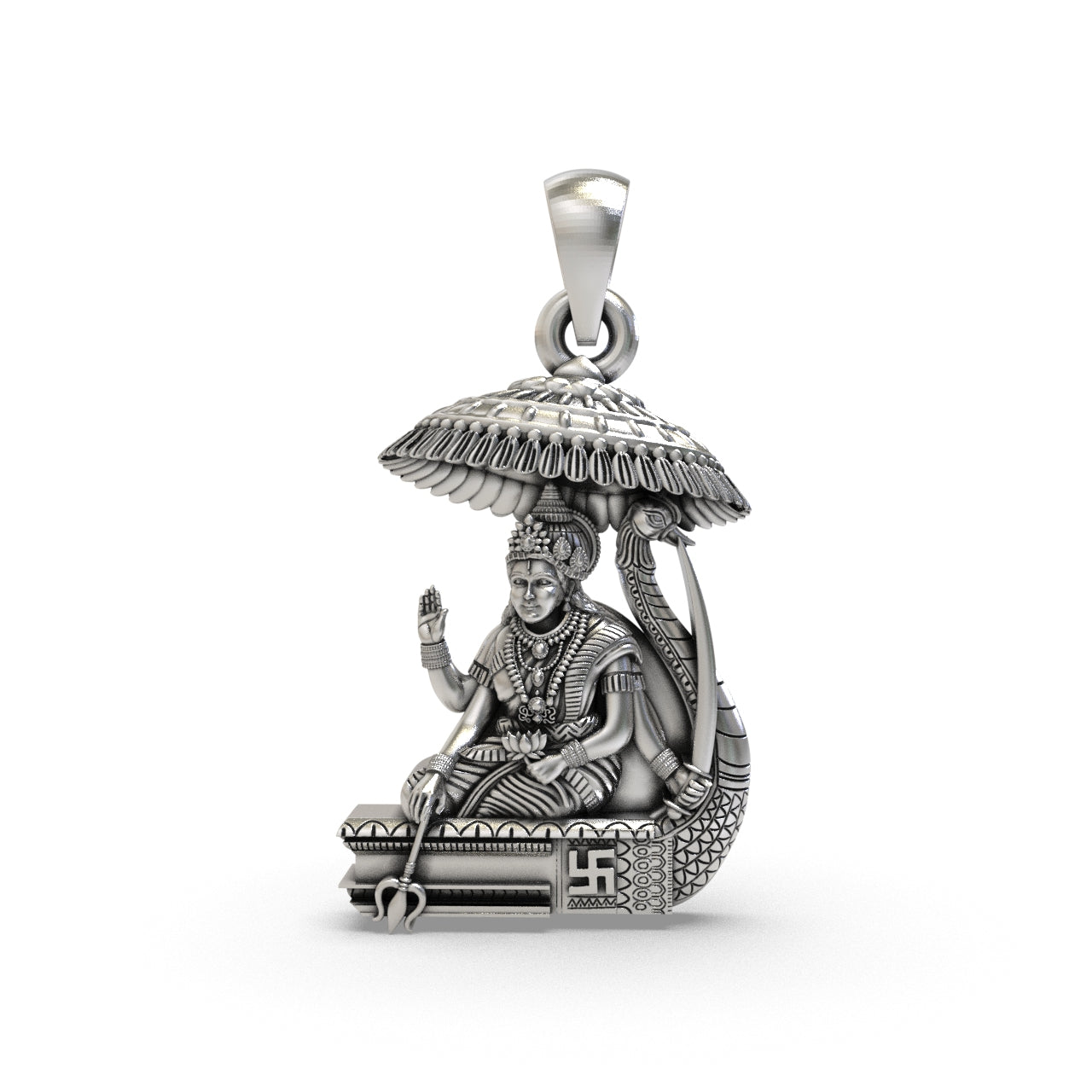 Vahanvati Sikotar Mata 925 Sterling Silver Pendant | Shukan Jewellers
