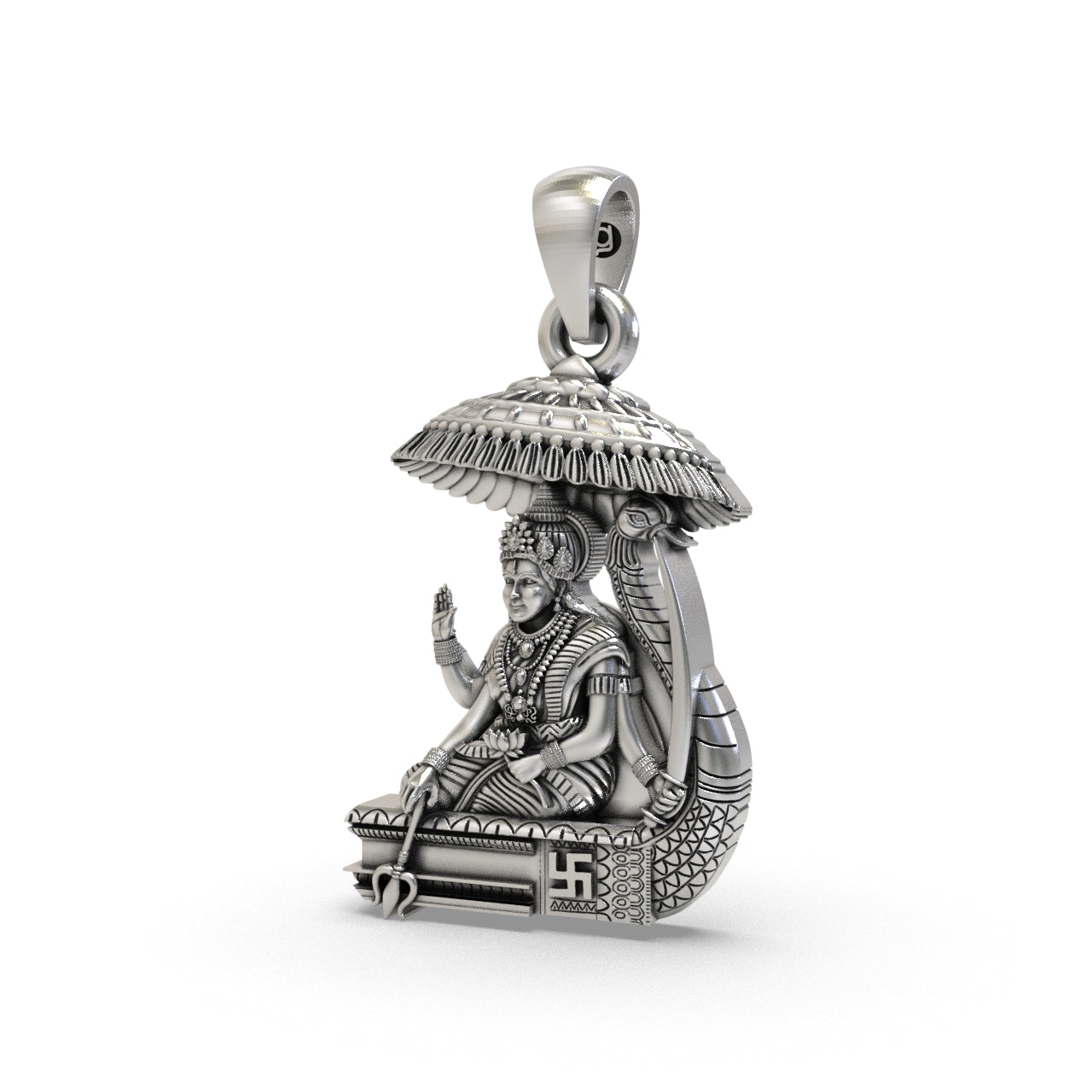 Vahanvati Sikotar Mata 925 Sterling Silver Pendant | Shukan Jewellers