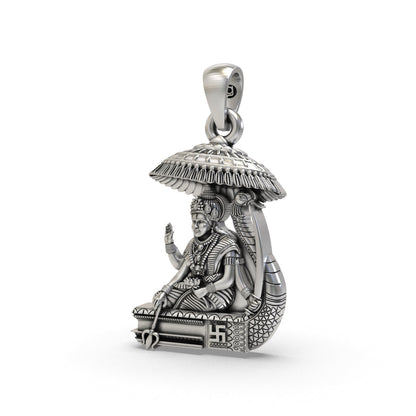Vahanvati Sikotar Mata 925 Sterling Silver Pendant | Shukan Jewellers
