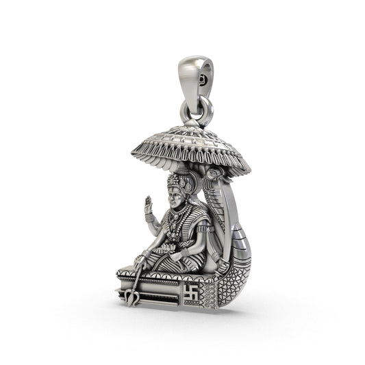 Vahanvati Sikotar Mata 925 Sterling Silver Pendant | Shukan Jewellers