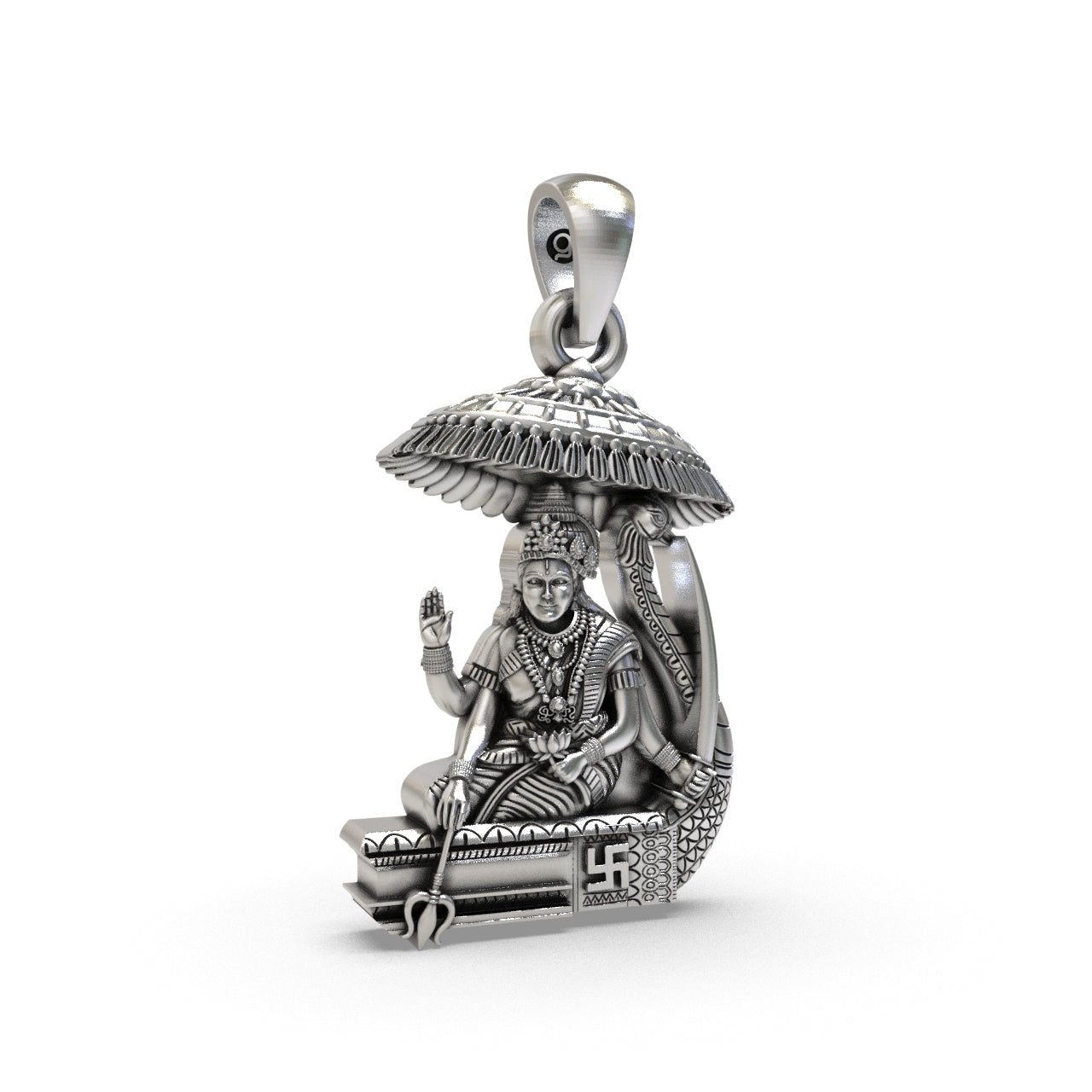 Vahanvati Sikotar Mata 925 Sterling Silver Pendant | Shukan Jewellers