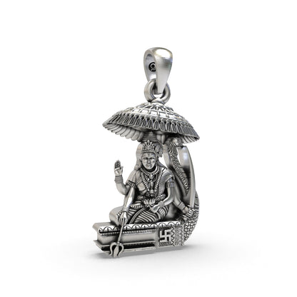 Vahanvati Sikotar Mata 925 Sterling Silver Pendant | Shukan Jewellers