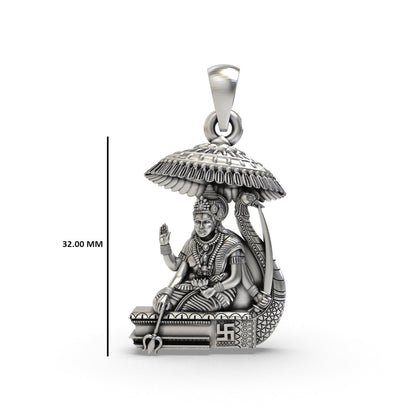 Vahanvati Sikotar Mata 925 Sterling Silver Pendant | Shukan Jewellers