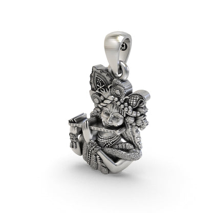 Hare Krishna pendant for devotional wear