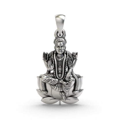 Bala Tripurasundari 925 Silver Pendant