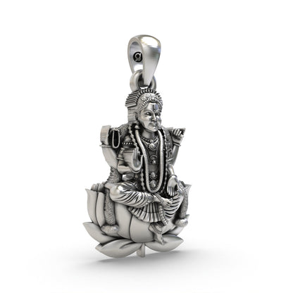 Bala Tripurasundari 925 Silver Pendant