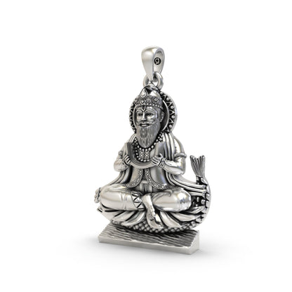 Jhulelal 925 Silver Pendant