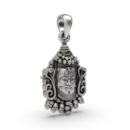 Ujjain Mahakal Mahakaleshwar 925 Silver Pendant