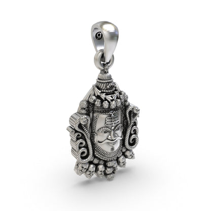 Ujjain Mahakal Mahakaleshwar 925 Silver Pendant