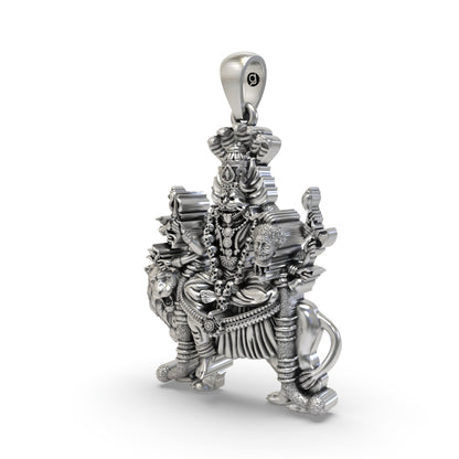 Pratyangira 925 Silver Pendant