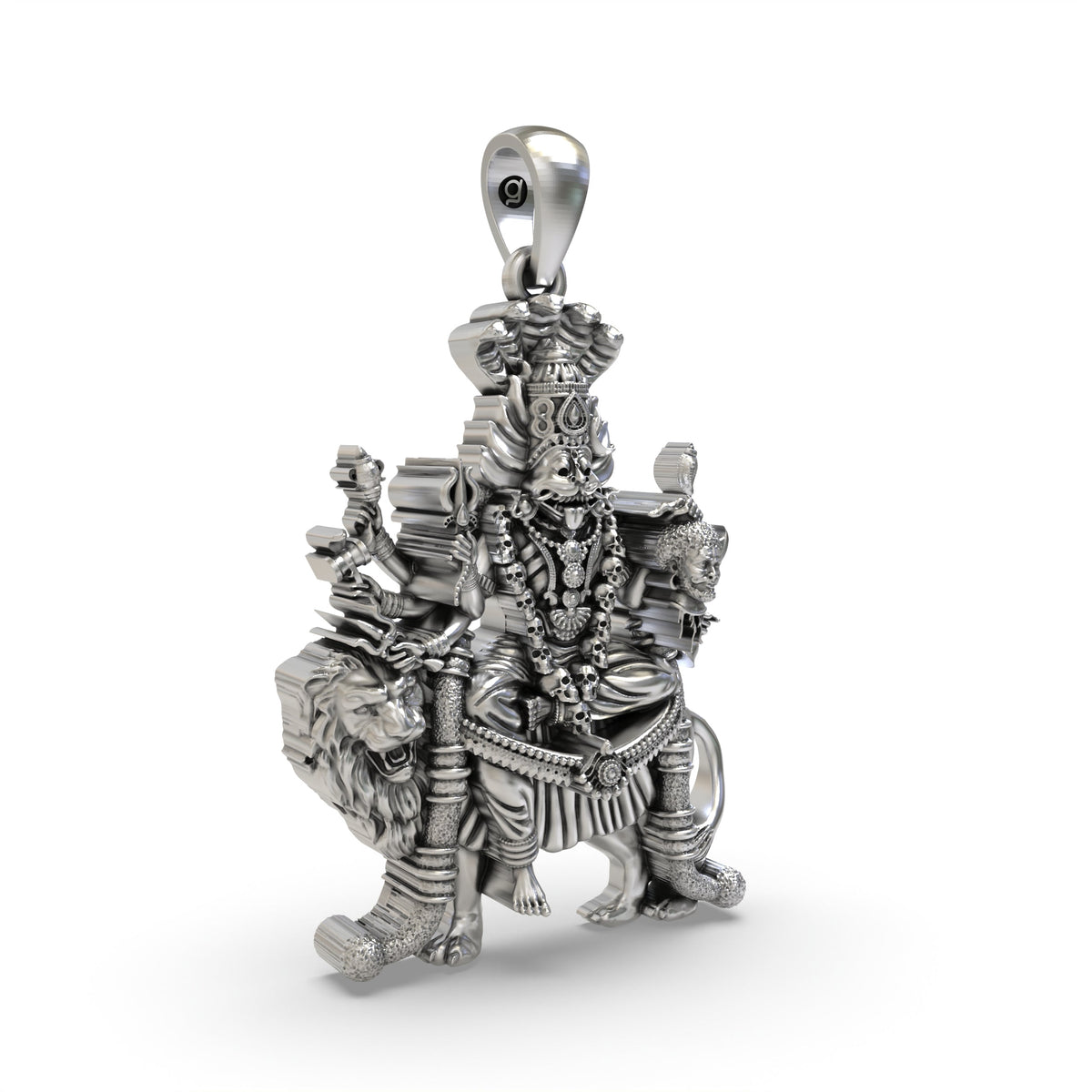 Pratyangira 925 Silver Pendant