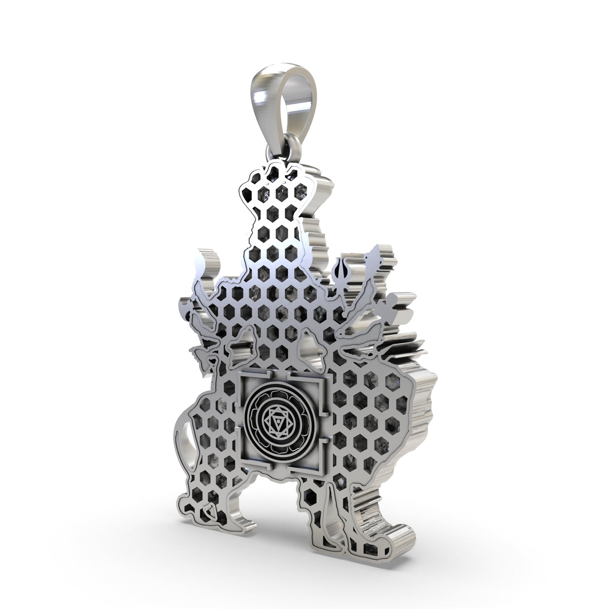 Pratyangira 925 Silver Pendant