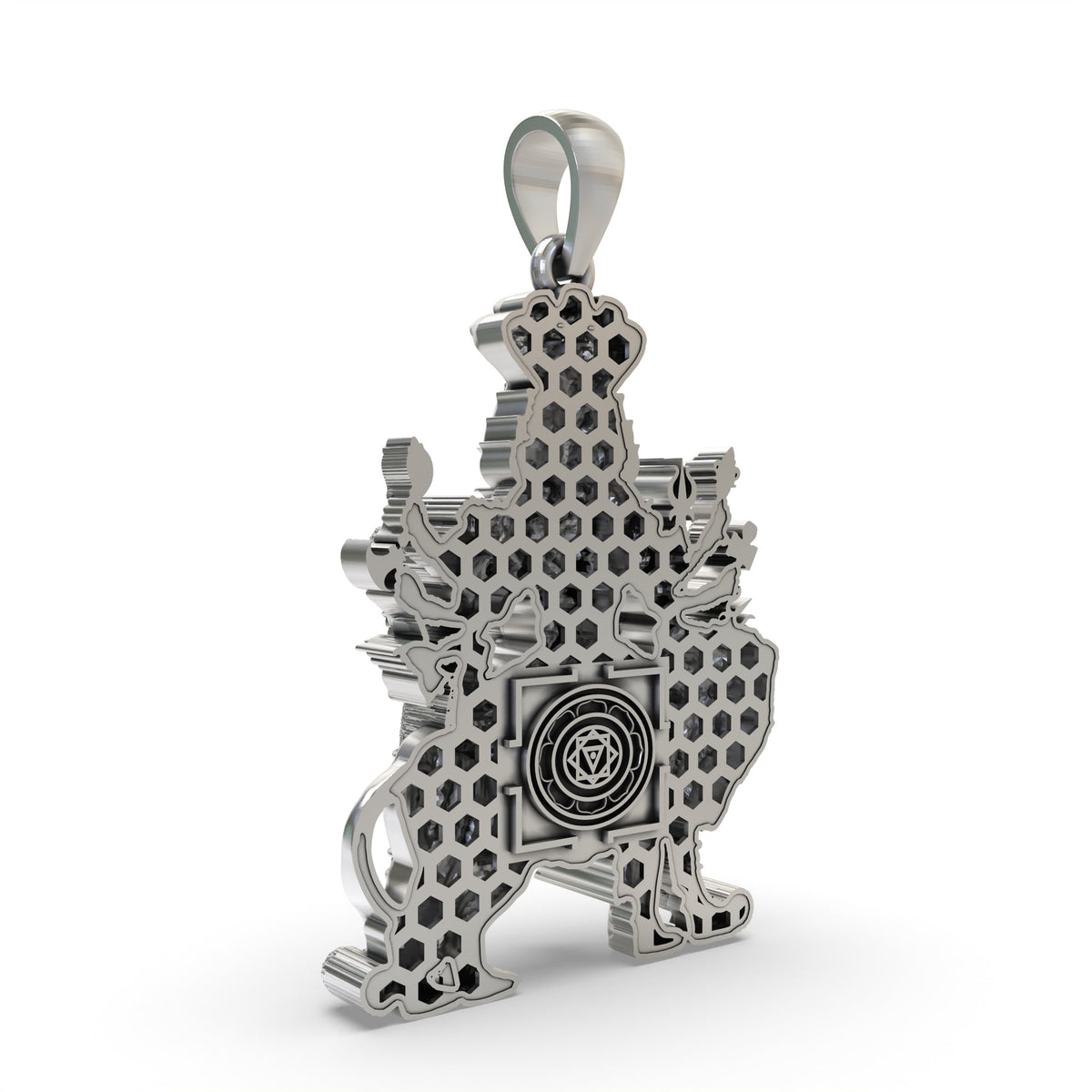 Pratyangira 925 Silver Pendant