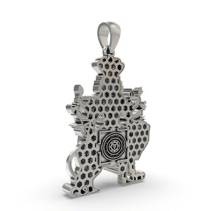Pratyangira 925 Silver Pendant