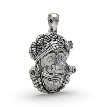 Lord Jagannath 925 Silver Pendant