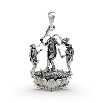 Chhinnamastika Prachanda Chandika Jogani Maa 925 Silver Pendant