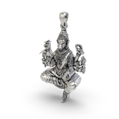 Sacred Varahi Devi 925 Silver Pendant